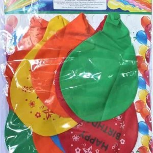 Balloon 10 Piece Card