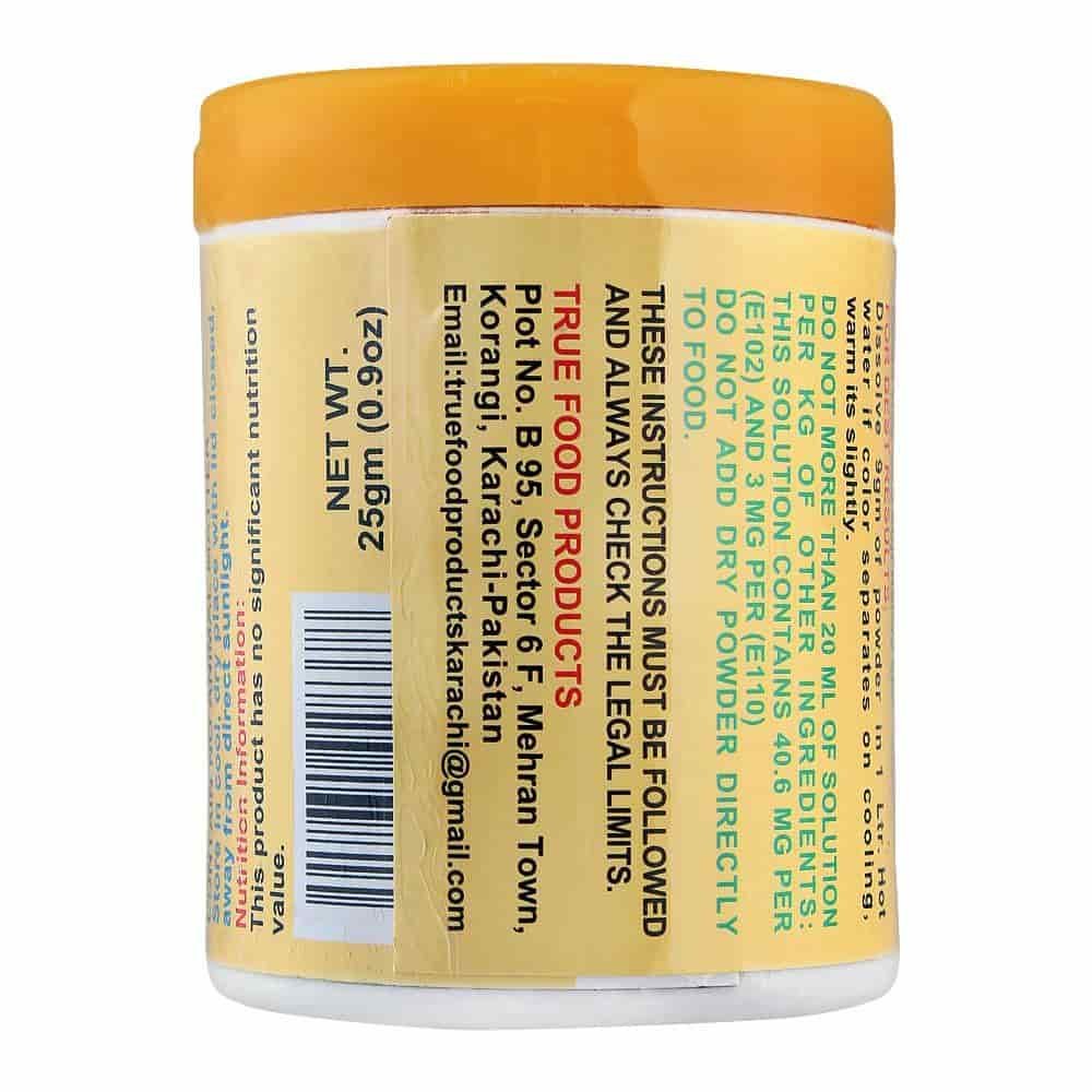 Food Color Halal Yellow (Powder) 2-min