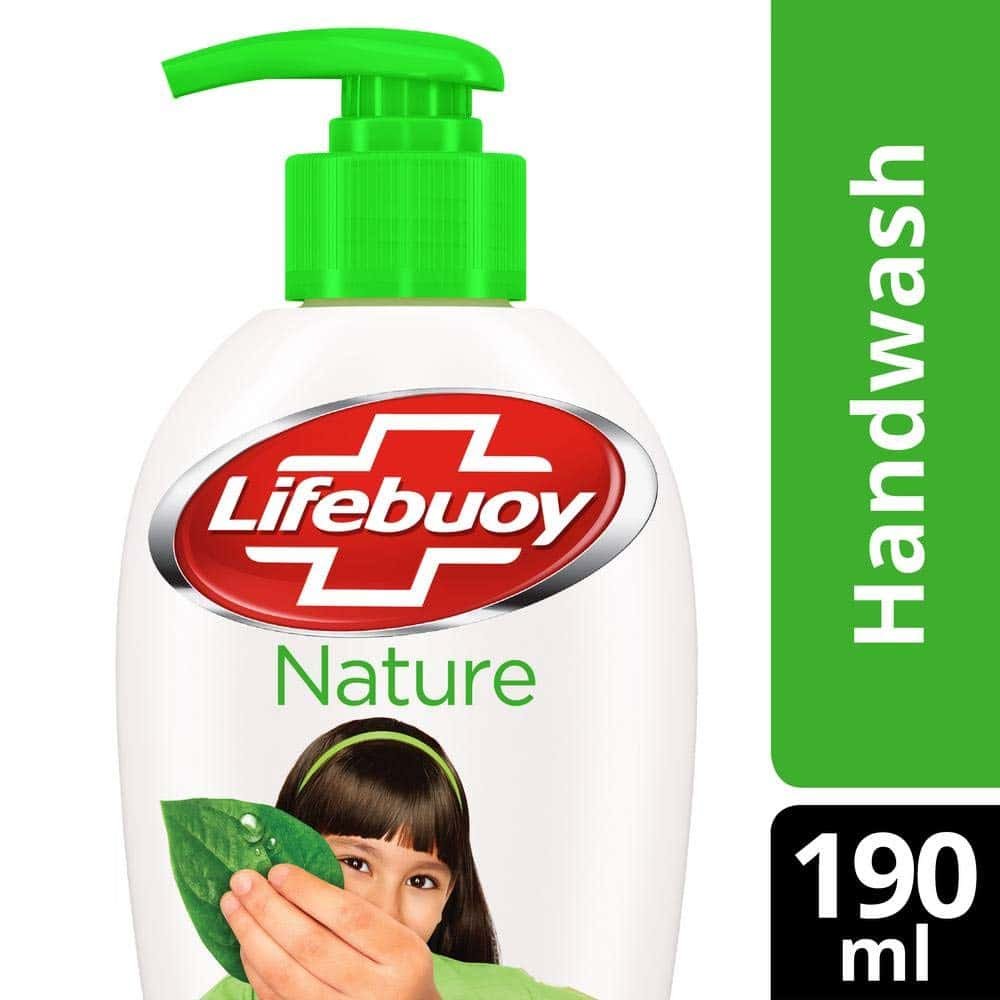 Handwash Lifebuoy (Pump) (190ml)-min